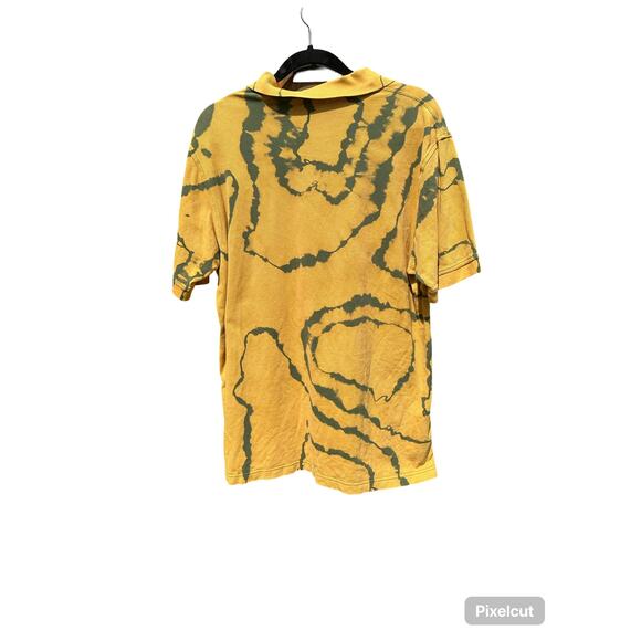 Tie Dye Polo Shirt | Men’s T Shirt | Geode Tie - Reverse Dye - Picture 2 of 2